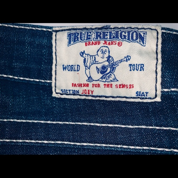 EUC Women’s True Religion Jeans Size 25 Joey Blue - Picture 5 of 9